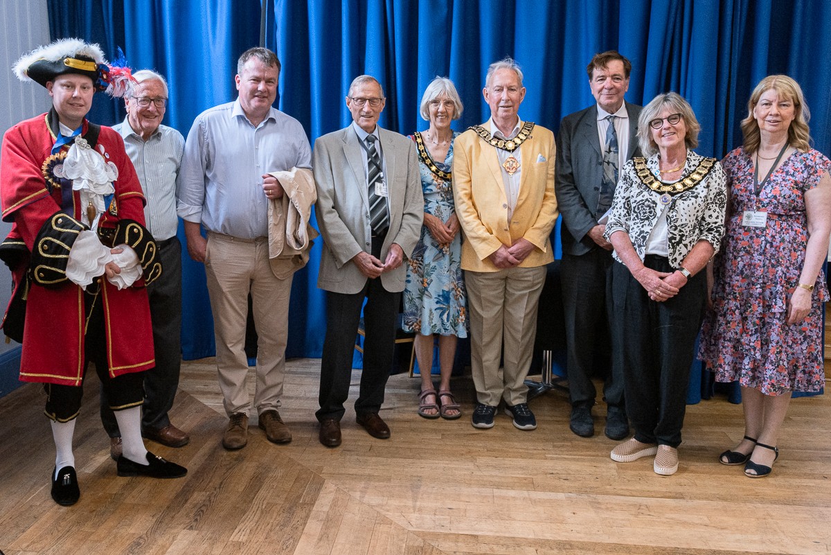 Mayor at Sevenoaks Society's Community Open Day