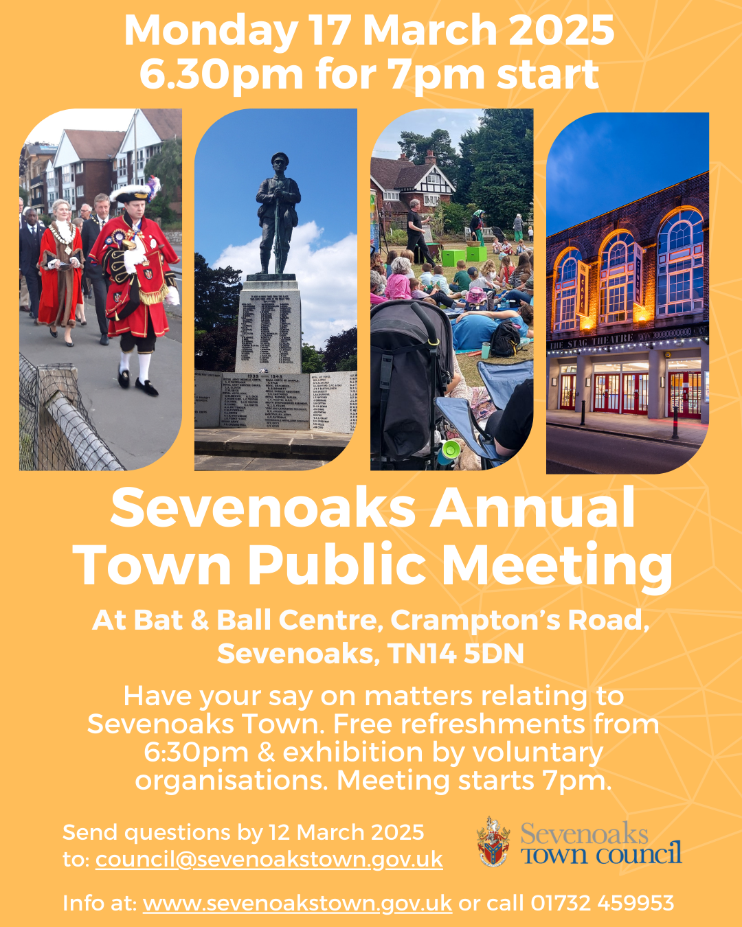 Update on Sevenoaks Quarry plans and St Johns Masterplan at Town Meeting