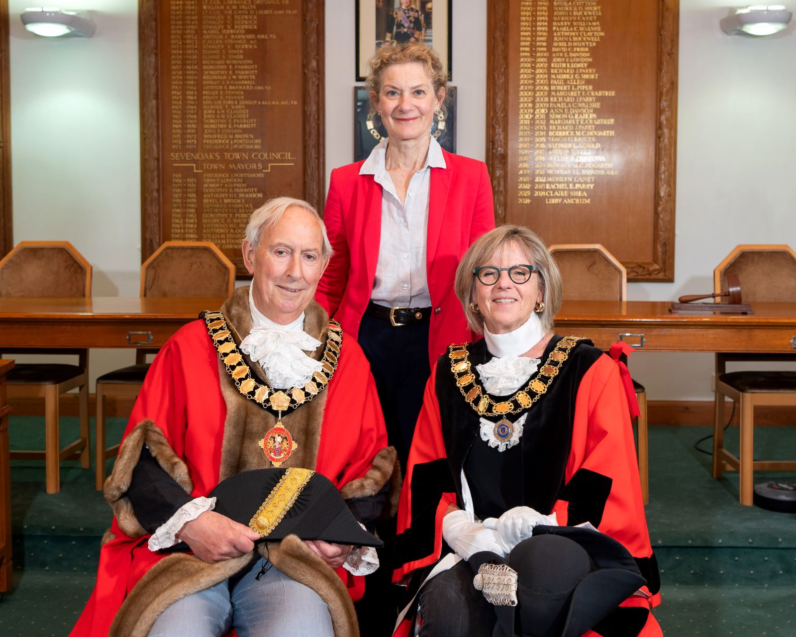 Sevenoaks welcomes new Town Mayor, Councillor Tony Clayton