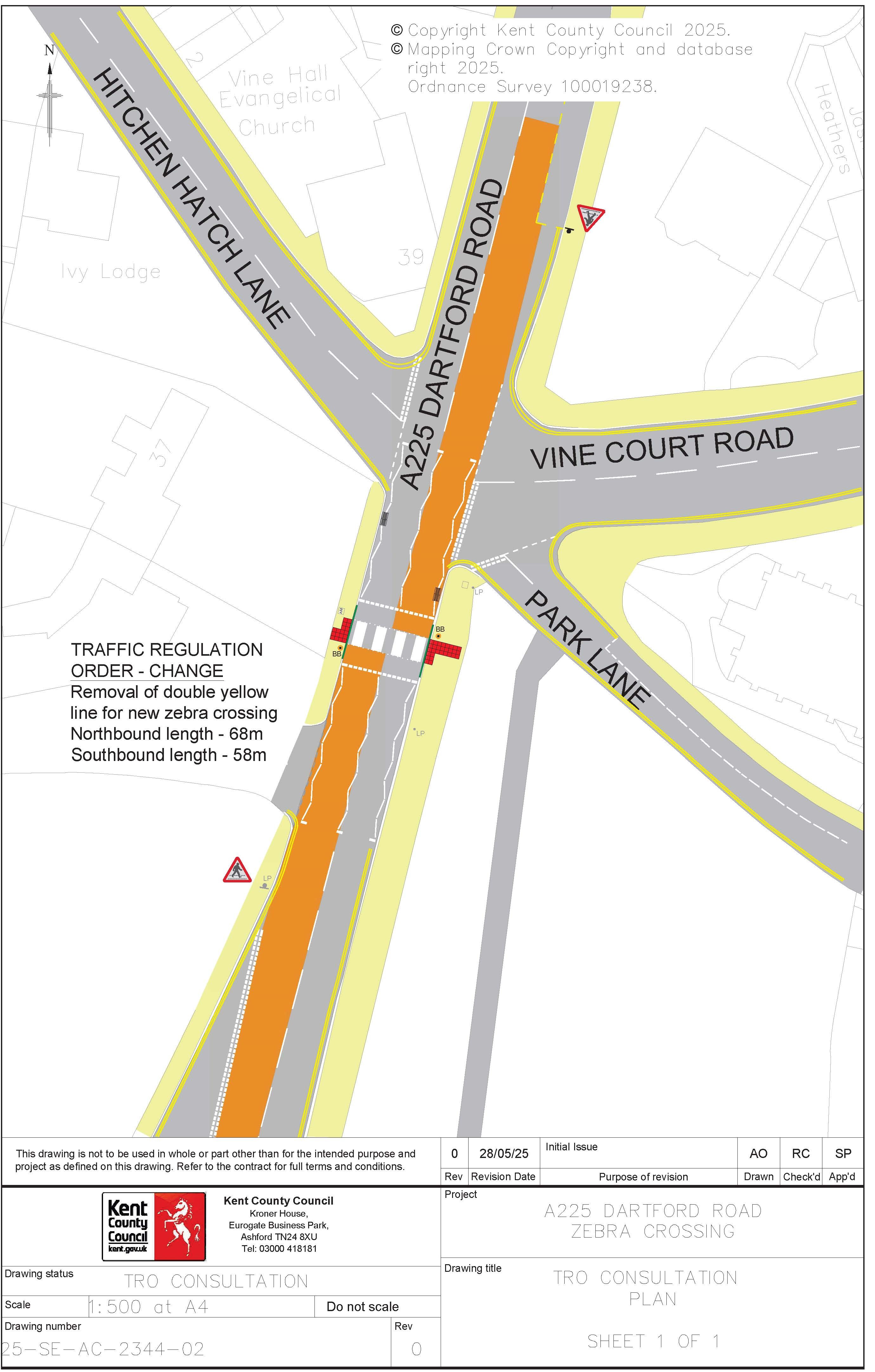 Sevenoaks Town Council reports progress on anticipated Dartford Road crossing
