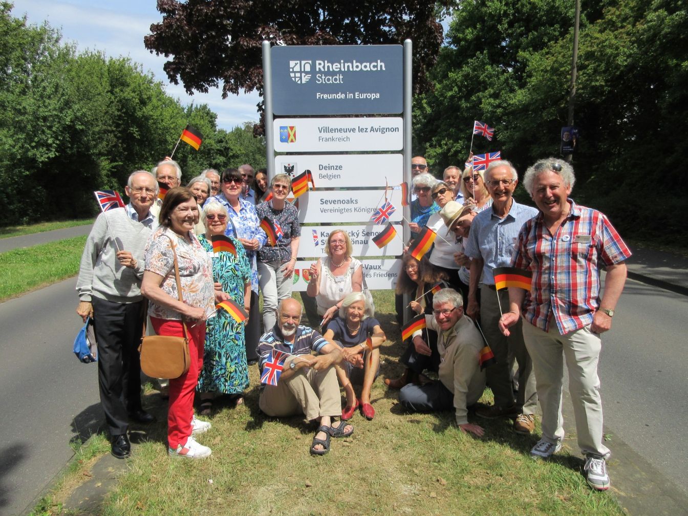 Sevenoaks and Rheinbach celebrate 25 years of town twinning