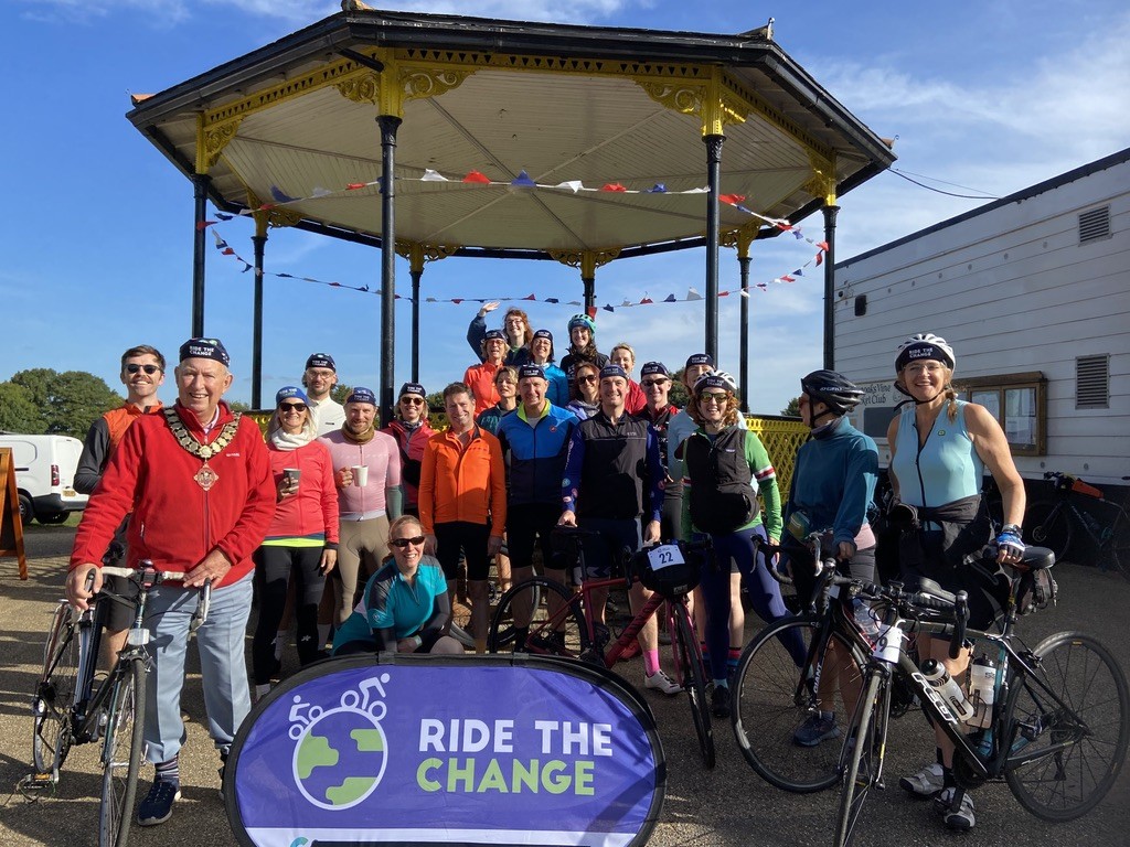 Books, Bikes and Blindfold through Sevenoaks
