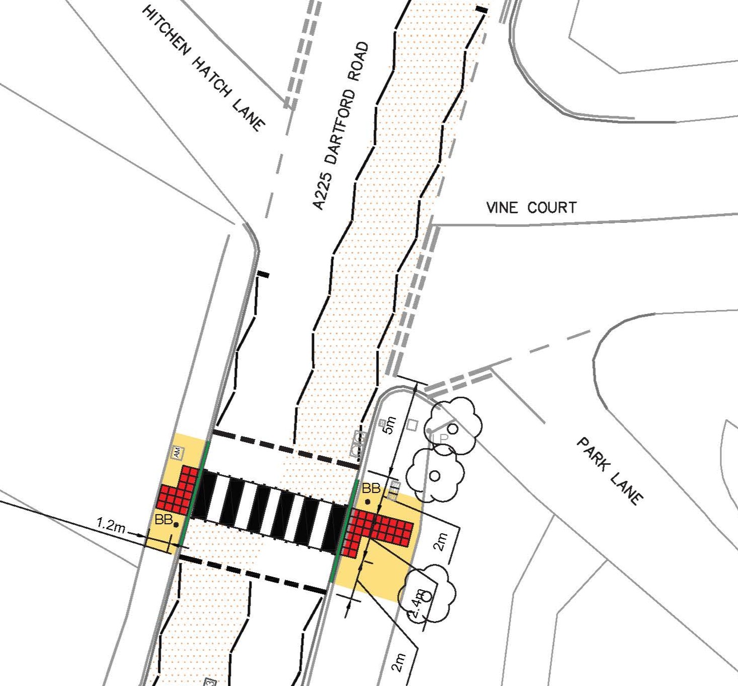 Sevenoaks Town Council delighted to share delivery dates for the Dartford Road zebra crossing