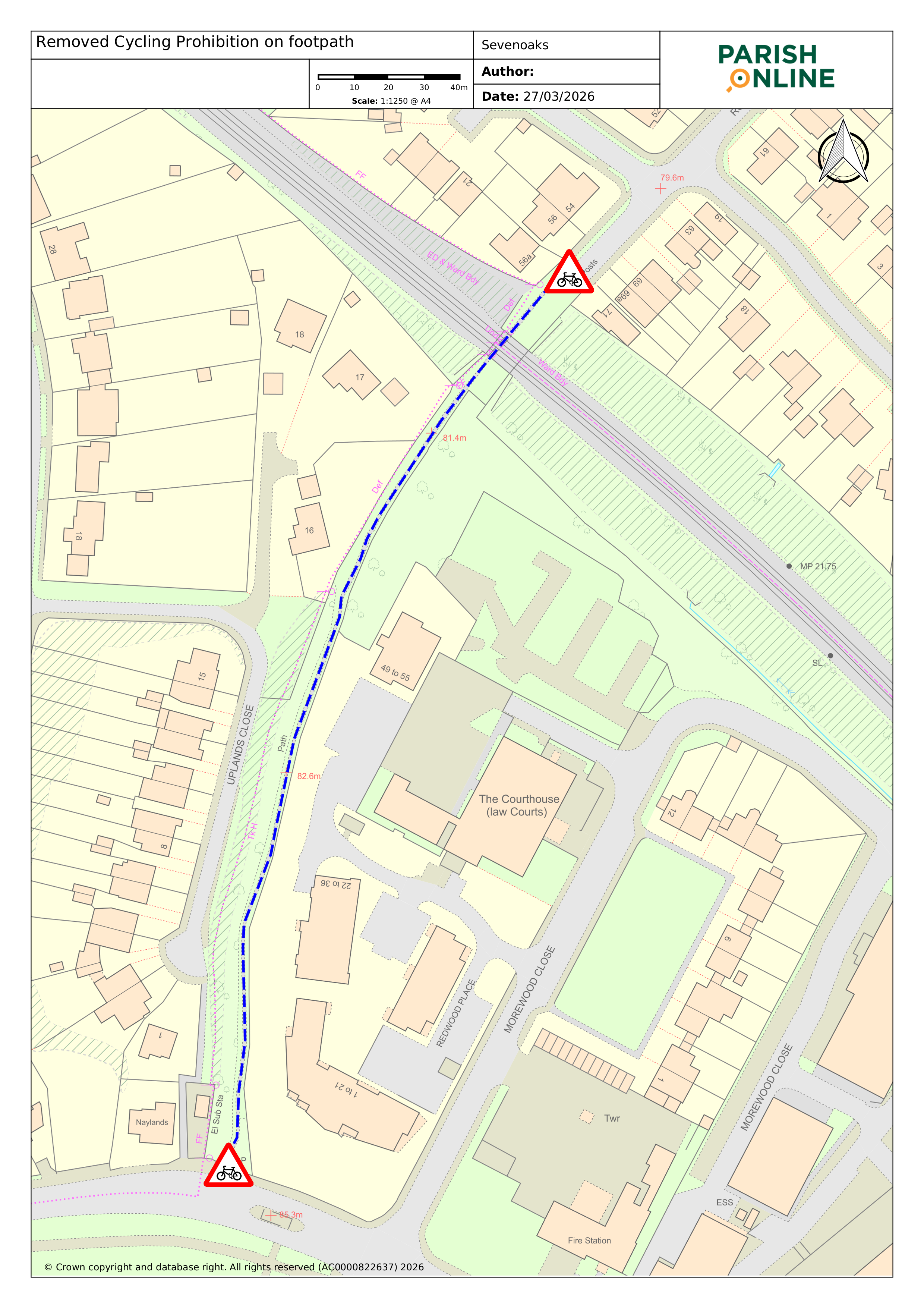 Sevenoaks Town Council expresses support for continued progression of East to West cycling route