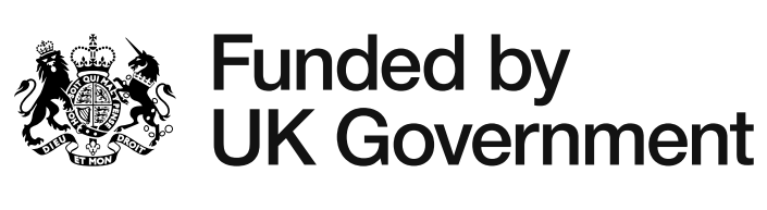 Funded by UK Government logo