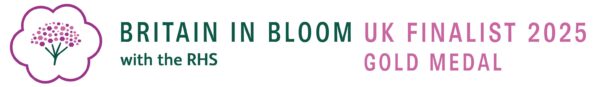 Britain in Bloom UK Finalist 2025 Gold Medal banner