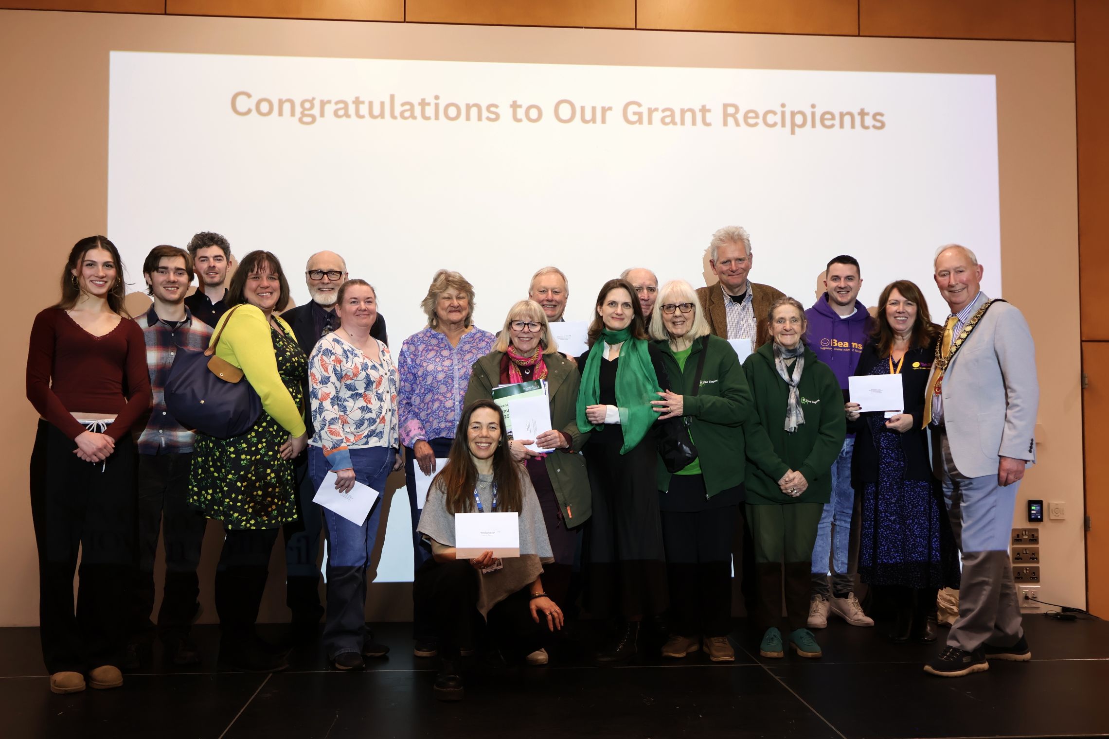 Grant recipients