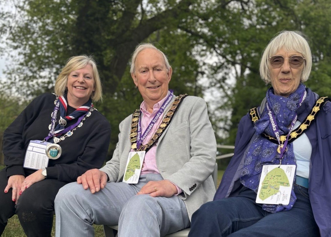 Mayor at Scouts Gathering